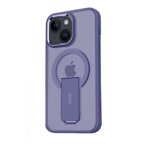 Joko iPhone 14 Tork Magsafe Standlı Kapak - Derin Mor Joko iPhone 14 Tork Magsafe Standlı Kapak - Derin Mor