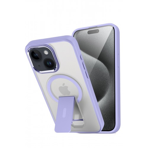 Joko iPhone 14 Tork Magsafe Standlı Kapak - Lila Joko iPhone 14 Tork Magsafe Standlı Kapak - Lila