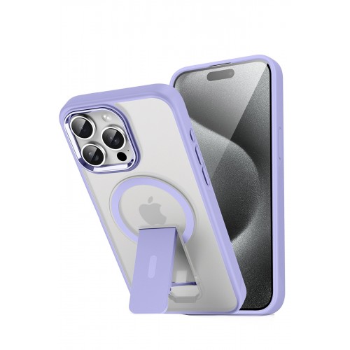 Joko iPhone 14 Pro Max Tork Magsafe Standlı Kapak - Lila Joko iPhone 14 Pro Max Tork Magsafe Standlı Kapak - Lila