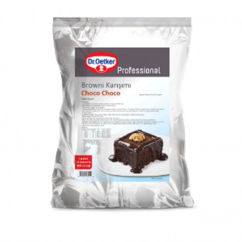 DR.OETKER - BROWNIE (1 X 3 KG) DR. OETKER DR.OETKER - BROWNIE (1 X 3 KG) DR. OETKER