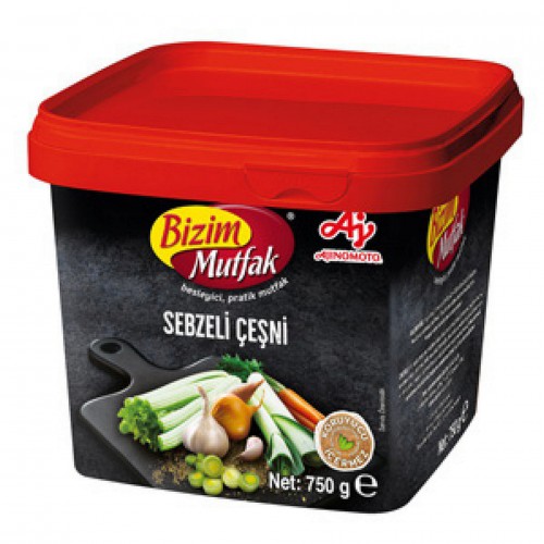 BİZİM MUTFAK - ÇEŞNİ SEBZELİ (1 X 750 GR) BİZİM MUTFAK