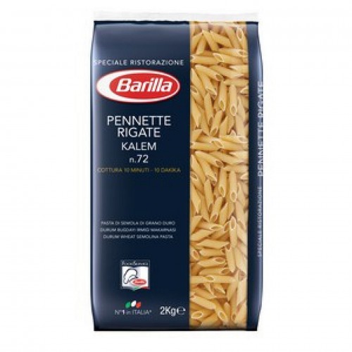 BARİLLA - MAKARNA PENNETTE KALEM (1 X 2 KG) BARİLLA BARİLLA - MAKARNA PENNETTE KALEM (1 X 2 KG) BARİLLA