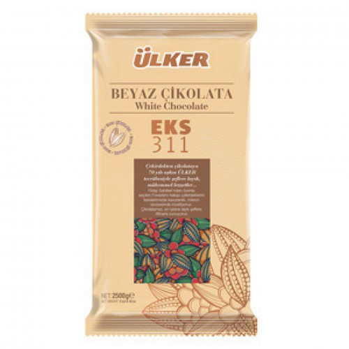 ÜLKER - KUVERTÜR FİLDİŞİ EKS 311 (1 X 2,5 KG) ÜLKER