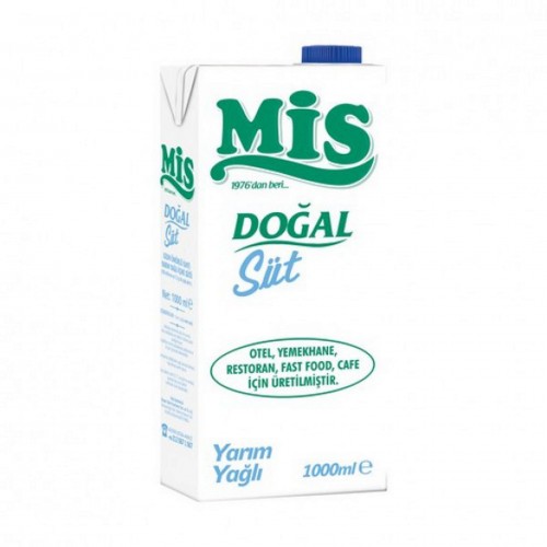 MİS - SÜT YARIM YAĞLI (12 X 1 LT) MİS MİS - SÜT YARIM YAĞLI (12 X 1 LT) MİS