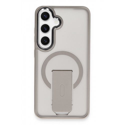 Joko Samsung Galaxy S24 Tork Magsafe Standlı Kapak - Titan Gri