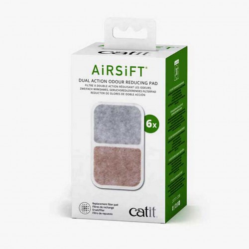 Catit Koku Azaltıcı Ped 6 lı #50702,50695,50685 Catit Koku Azaltıcı Ped 6 lı #50702,50695,50685