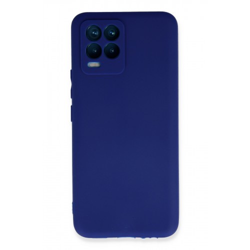 Newface Realme 8 Kılıf First Silikon - Mavi Newface Realme 8 Kılıf First Silikon - Mavi