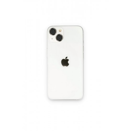 Newface iPhone 13 Mini Metal Kamera Lens - Gri