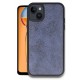 Newface iPhone 15 Kılıf Aras Deri Kapak - Lacivert