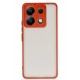 Newface Xiaomi Redmi Note 13 5G Kılıf Montreal Silikon Kapak - Kırmızı