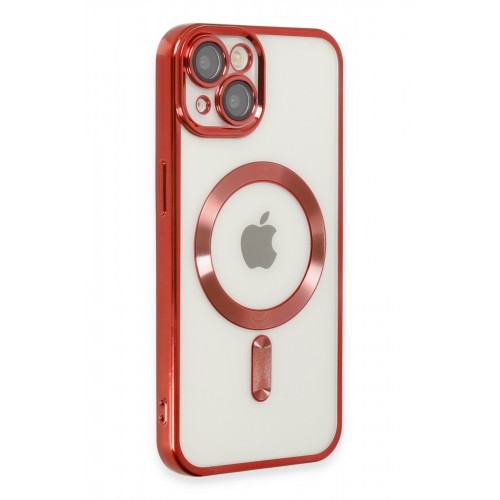 Newface iPhone 14 Plus Kılıf Kross Magneticsafe Kapak - Kırmızı Newface iPhone 14 Plus Kılıf Kross Magneticsafe Kapak - Kırmızı