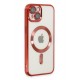 Newface iPhone 14 Plus Kılıf Kross Magneticsafe Kapak - Kırmızı