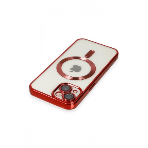 Newface iPhone 14 Plus Kılıf Kross Magneticsafe Kapak - Kırmızı Newface iPhone 14 Plus Kılıf Kross Magneticsafe Kapak - Kırmızı