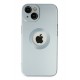 Newface iPhone 14 Plus Kılıf Vamos Lens Silikon - Sierra Blue