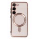 Newface Samsung Galaxy S23 Plus Kılıf Kross Magneticsafe Kapak - Rose