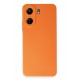 Newface Xiaomi Poco C65 Kılıf Nano içi Kadife Silikon - Turuncu Newface Xiaomi Poco C65 Kılıf Nano içi Kadife Silikon - Turuncu