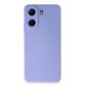 Newface Xiaomi Poco C65 Kılıf Nano içi Kadife Silikon - Lila Newface Xiaomi Poco C65 Kılıf Nano içi Kadife Silikon - Lila