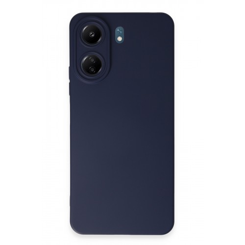 Newface Xiaomi Poco C65 Kılıf Nano içi Kadife Silikon - Lacivert Newface Xiaomi Poco C65 Kılıf Nano içi Kadife Silikon - Lacivert