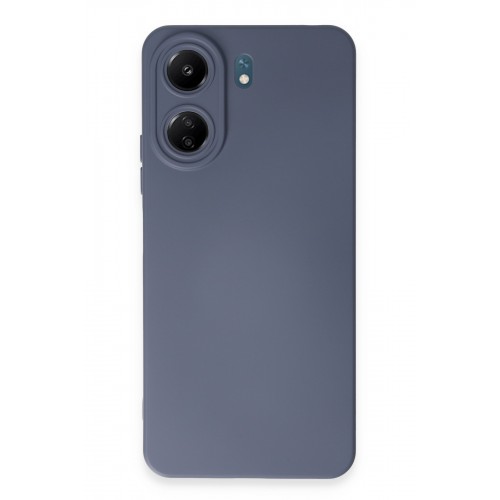 Newface Xiaomi Poco C65 Kılıf Nano içi Kadife Silikon - Gri Newface Xiaomi Poco C65 Kılıf Nano içi Kadife Silikon - Gri