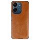 Newface Xiaomi Poco C65 Kılıf Loop Deri Silikon - Kahverengi Newface Xiaomi Poco C65 Kılıf Loop Deri Silikon - Kahverengi