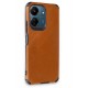 Newface Xiaomi Poco C65 Kılıf Loop Deri Silikon - Kahverengi Newface Xiaomi Poco C65 Kılıf Loop Deri Silikon - Kahverengi