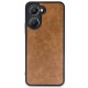 Newface Vivo Y18 Kılıf Aras Deri Kapak - Taba