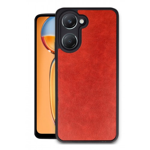 Newface Vivo Y18 Kılıf Aras Deri Kapak - Kırmızı Newface Vivo Y18 Kılıf Aras Deri Kapak - Kırmızı