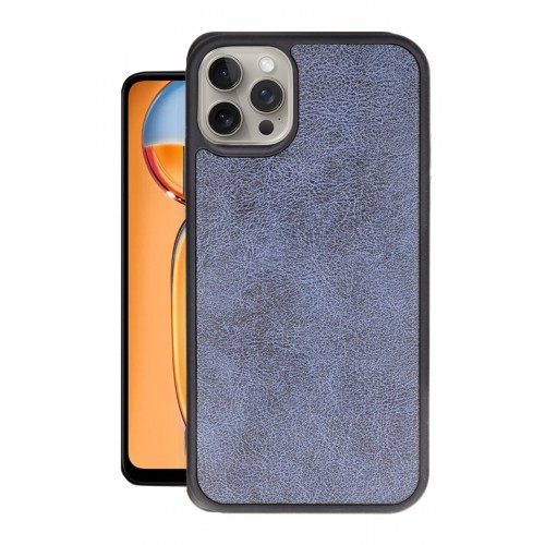Newface iPhone 15 Pro Kılıf Aras Deri Kapak - Lacivert Newface iPhone 15 Pro Kılıf Aras Deri Kapak - Lacivert