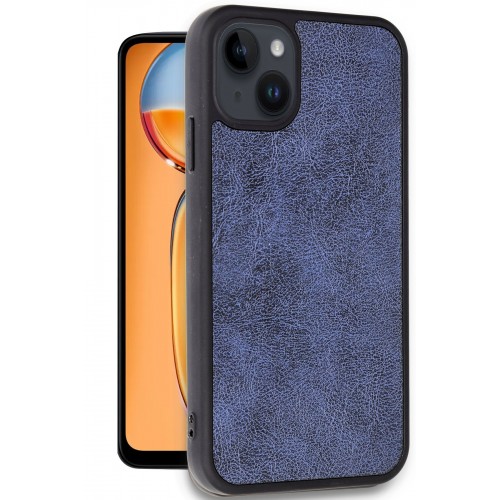Newface iPhone 14 Kılıf Aras Deri Kapak - Lacivert Newface iPhone 14 Kılıf Aras Deri Kapak - Lacivert