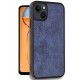 Newface iPhone 14 Kılıf Aras Deri Kapak - Lacivert