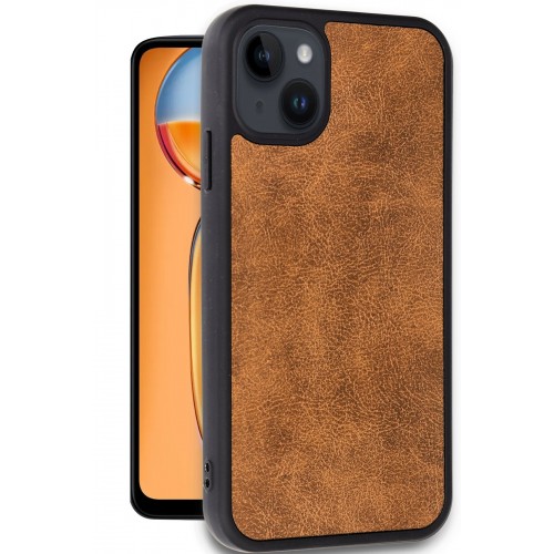 Newface iPhone 13 Kılıf Aras Deri Kapak - Taba Newface iPhone 13 Kılıf Aras Deri Kapak - Taba