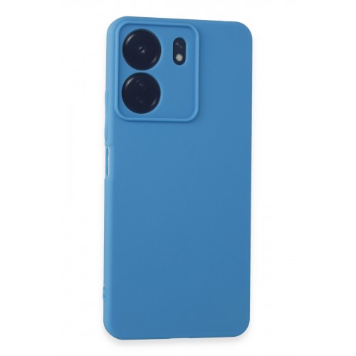 Newface Xiaomi Poco C65 Kılıf First Silikon - Mavi