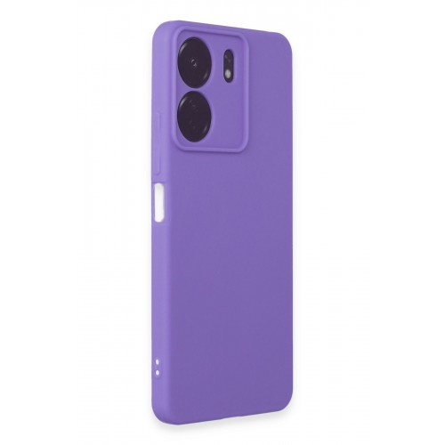 Newface Xiaomi Poco C65 Kılıf First Silikon - Lila Newface Xiaomi Poco C65 Kılıf First Silikon - Lila