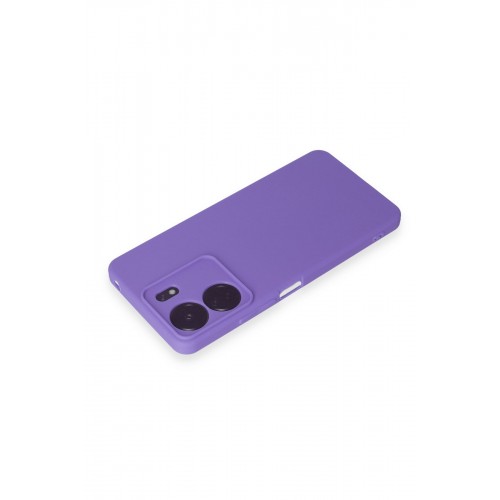 Newface Xiaomi Poco C65 Kılıf First Silikon - Lila Newface Xiaomi Poco C65 Kılıf First Silikon - Lila