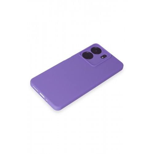 Newface Xiaomi Poco C65 Kılıf First Silikon - Lila Newface Xiaomi Poco C65 Kılıf First Silikon - Lila