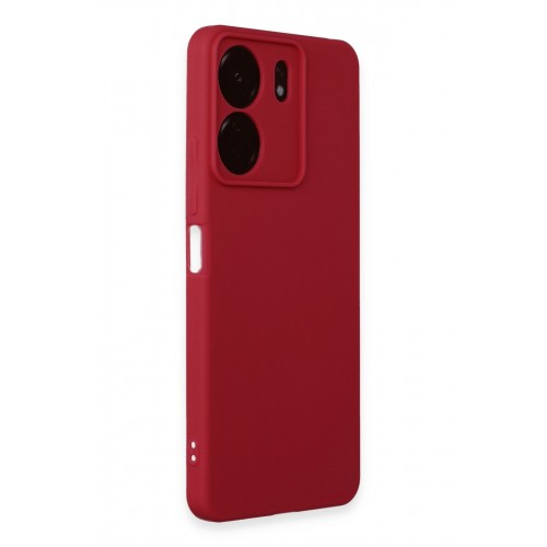 Newface Xiaomi Poco C65 Kılıf First Silikon - Kırmızı Newface Xiaomi Poco C65 Kılıf First Silikon - Kırmızı