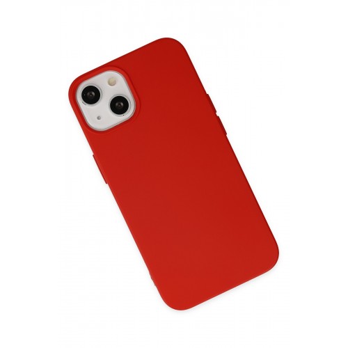 Newface iPhone 15 Pro Kılıf Nano içi Kadife Silikon - Kırmızı Newface iPhone 15 Pro Kılıf Nano içi Kadife Silikon - Kırmızı