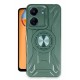 Newface Xiaomi Poco C65 Kılıf Lincoln Silikon - Koyu Yeşil