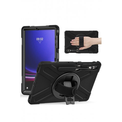 Newface Samsung Galaxy X610 Tab S9 FE Plus 12.4 Kılıf Amazing Tablet Kapak - Siyah Newface Samsung Galaxy X610 Tab S9 FE Plus 12.4 Kılıf Amazing Tablet Kapak - Siyah