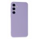 Newface Samsung Galaxy A35 5G Kılıf Nano içi Kadife Silikon - Lila