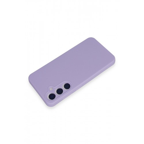 Newface Samsung Galaxy A35 5G Kılıf Nano içi Kadife Silikon - Lila Newface Samsung Galaxy A35 5G Kılıf Nano içi Kadife Silikon - Lila