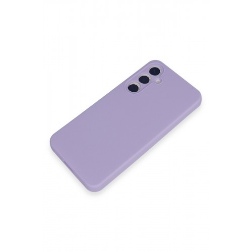 Newface Samsung Galaxy A35 5G Kılıf Nano içi Kadife Silikon - Lila Newface Samsung Galaxy A35 5G Kılıf Nano içi Kadife Silikon - Lila