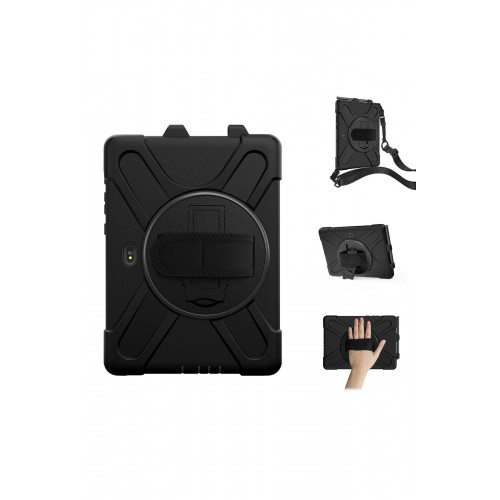 Newface Samsung Galaxy T540 Tab Active Pro Kılıf Amazing Tablet Kapak - Siyah Newface Samsung Galaxy T540 Tab Active Pro Kılıf Amazing Tablet Kapak - Siyah