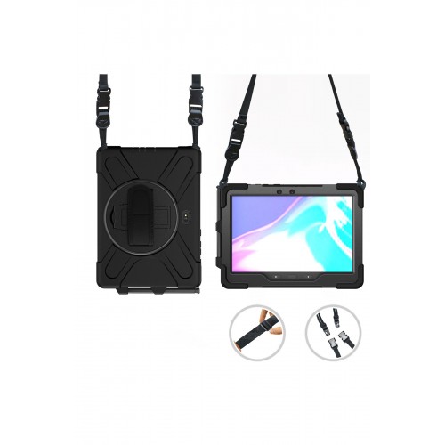 Newface Samsung Galaxy T540 Tab Active Pro Kılıf Amazing Tablet Kapak - Siyah Newface Samsung Galaxy T540 Tab Active Pro Kılıf Amazing Tablet Kapak - Siyah