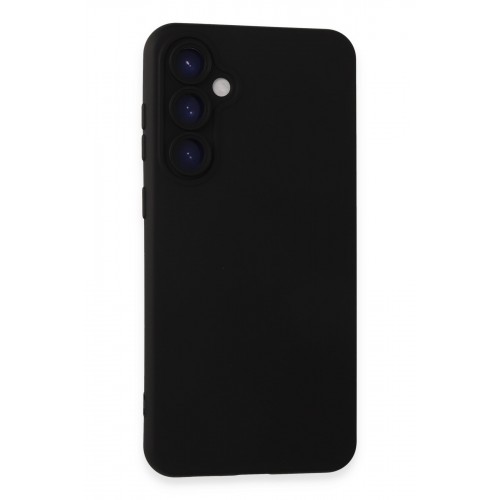 Newface Samsung Galaxy S24 Kılıf Nano içi Kadife Silikon - Siyah