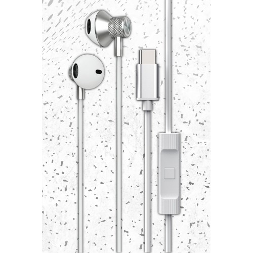 Newface LS-730 1.2M iPhone 15 Serisi ile Uyumlu Type-C Kablolu Kulaklık - Siyah Newface LS-730 1.2M iPhone 15 Serisi ile Uyumlu Type-C Kablolu Kulaklık - Siyah