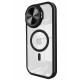 Newface iPhone 14 Pro Max Kılıf Teleskop Lens Magsafe Silikon Kapak - Siyah
