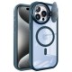 Newface iPhone 14 Pro Max Kılıf Teleskop Lens Magsafe Silikon Kapak - Lacivert Newface iPhone 14 Pro Max Kılıf Teleskop Lens Magsafe Silikon Kapak - Lacivert