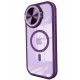 Newface iPhone 14 Pro Max Kılıf Teleskop Lens Magsafe Silikon Kapak - Derin Mor Newface iPhone 14 Pro Max Kılıf Teleskop Lens Magsafe Silikon Kapak - Derin Mor
