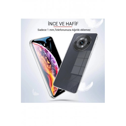 Newface Xiaomi Redmi A3 4G Kılıf Lüx Şeffaf Silikon Newface Xiaomi Redmi A3 4G Kılıf Lüx Şeffaf Silikon